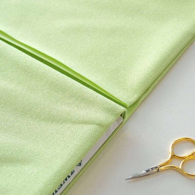 3835/6140 Tela Lugana 25 ct. Color Lime Green de ZWEIGART para punto de cruz - 140x148 Oferta