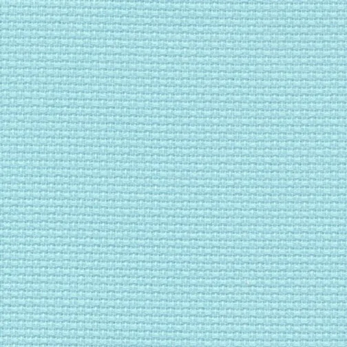 Popular 3706/5146 Tela AIDA 14 ct. Aqua de ZWEIGART para punto de cruz - 110x198