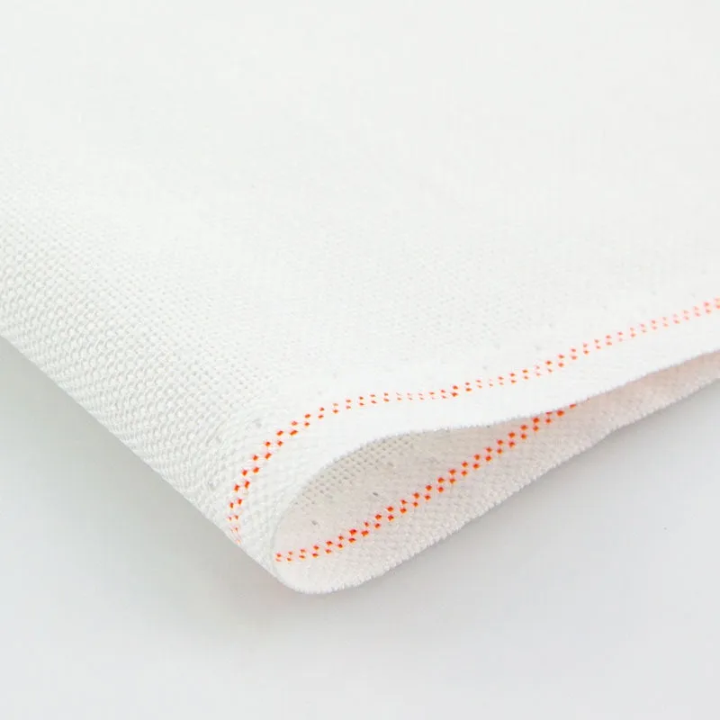 Tela para Bordar Linda Schulertuch 27 ct. color blanco roto 1235/101 ZWEIGART - 140x48 De Moda