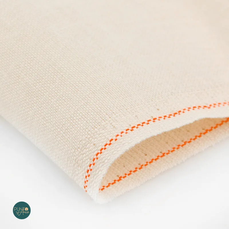 Gran Oferta Tela Belfast 32 ct. de ZWEIGART 100% lino 3609/222 - 70x48