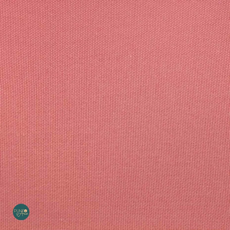Tela Lugana 25 ct. Color Coral ZWEIGART 3835/4018 para Punto de Cruz - 140x148 A Buen Precio