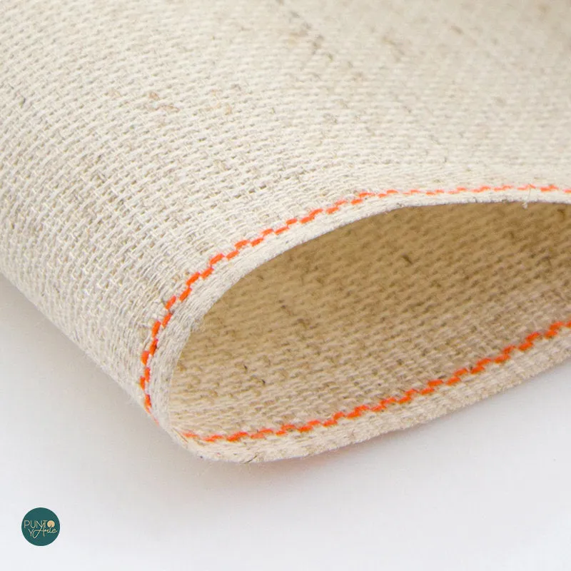 Tela Rustico Aida 14 ct. 3279/54 de ZWEIGART para Punto de Cruz - 110x98 Ocasión Especial