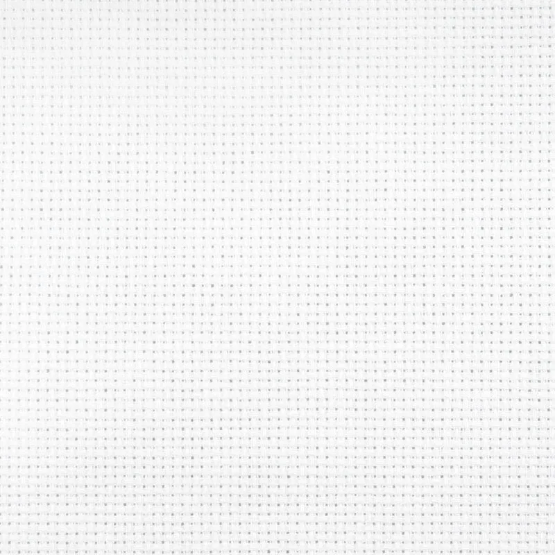 Económico Tela AIDA 16 ct. 3426/100 Color Blanco de ZWEIGART - Ancho 150 cm - 100x98