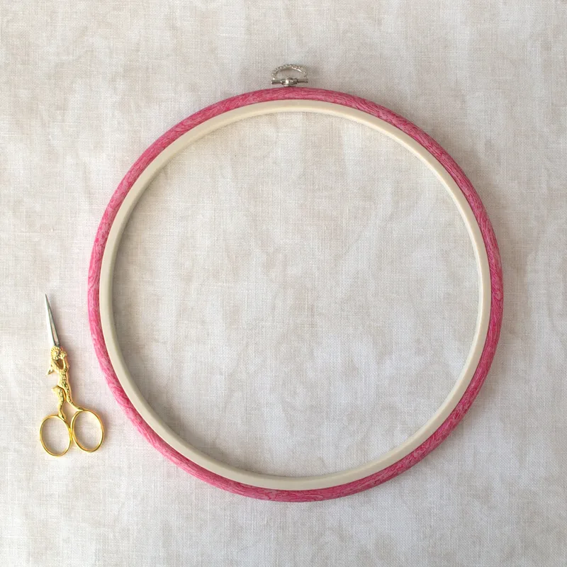 Ordena Ya Bastidor-Marco Aro de Nurge en Rosa: Un Toque Delicado para Tus Bordados y Decoración - No:5 / 230-5 - (Ø) 245 mm