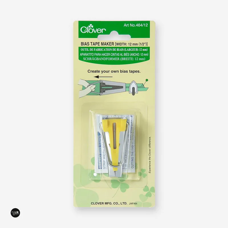 Aparatito para Hacer Cintas al Bies - Clover - 12 mm Nueva Colección