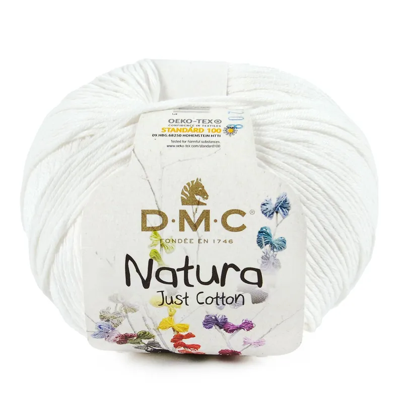 Edición Limitada Hilo DMC Natura Just Cotton - 100% Algodón, Variedad de Colores para Tus Creaciones de Verano - N02