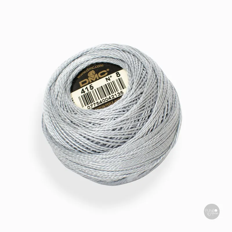 Original Ovillo PERLÉ 116 DMC ALGODÓN Grosor - 8 80 m - 415