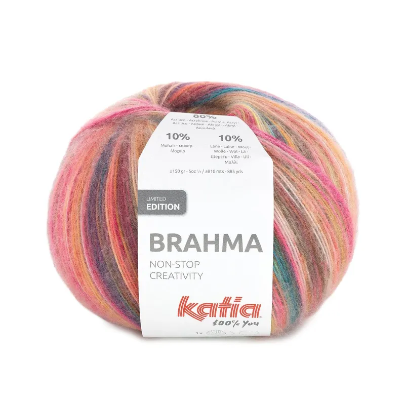 Katia Brahma: Teje Labores Coloridas y Versátiles para Otoño e Invierno - 304 Moderno