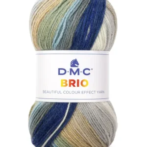 Oferta Especial DMC Brio: Lana Multicolor con Efecto Degradado para Tejer Prendas de Otoño e Invierno - 401