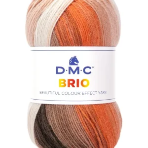 Nueva Colección DMC Brio: Lana Multicolor con Efecto Degradado para Tejer Prendas de Otoño e Invierno - 406