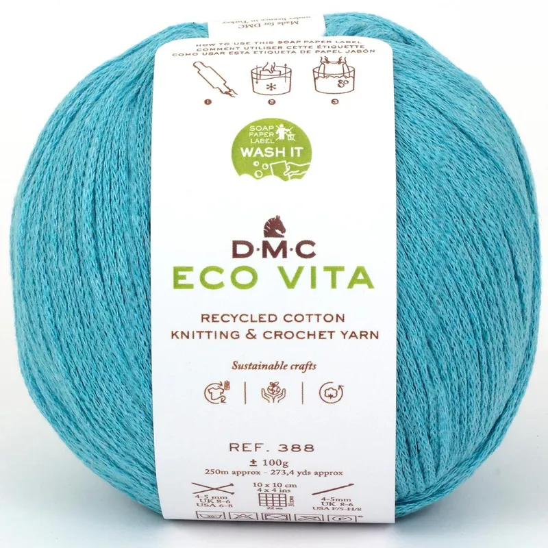 DMC Eco Vita - Hilo de Algodón Reciclado en Tonos Naturales - 187 Solo Por Tiempo Limitado