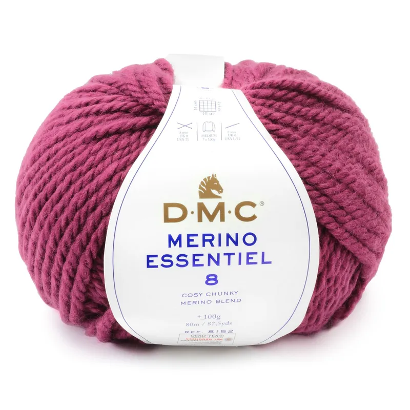 Alta Calidad DMC Merino Essentiel 8 - Lujo y Calidez para tus Creaciones de Tricot - 858