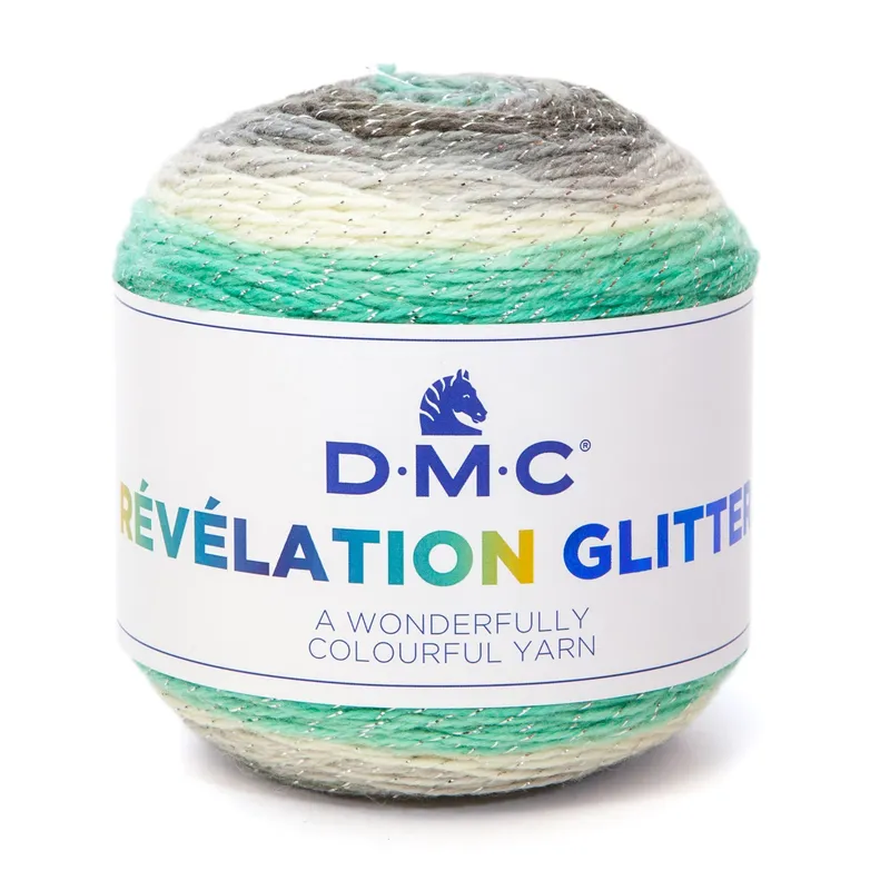 DMC Révélation Glitter - Lana Multicolor con Toque de Brillo - 505 Oferta Especial