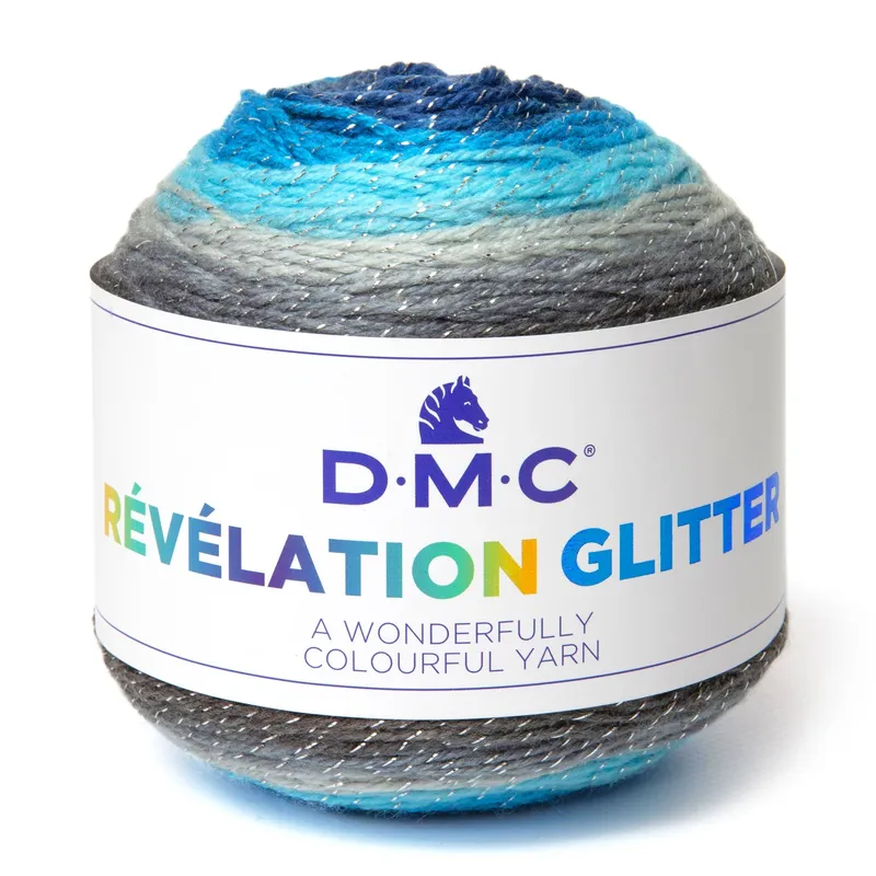 Comprar En Línea DMC Révélation Glitter - Lana Multicolor con Toque de Brillo - 506