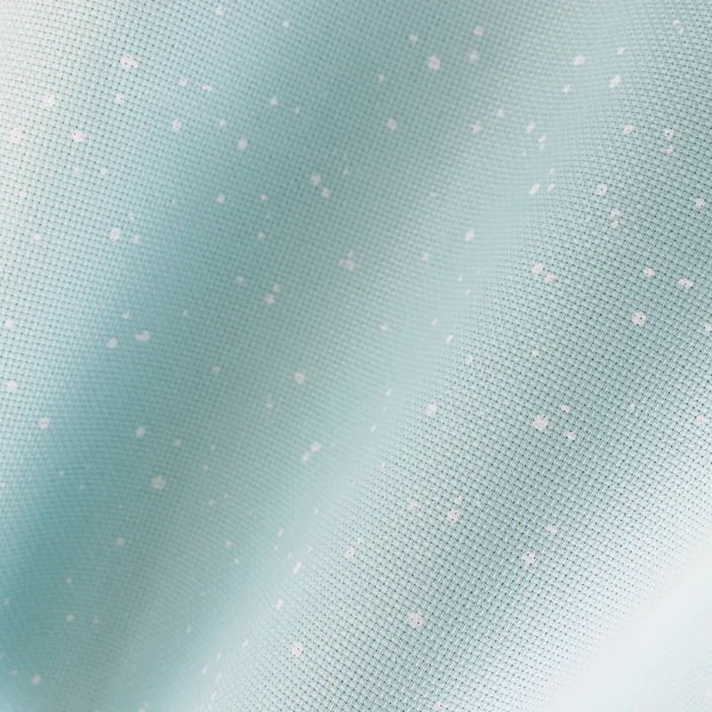 Tela Aida 14ct Zweigart Splash – No. 3706/5429 (Color Azul con Motas Blancas) - 110x198 Precio Rebajado