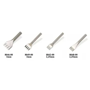 CINCEL 4 DIENTES DIFERENTES MEDIDAS - 8049 A Buen Precio