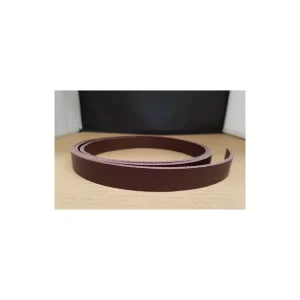 Última Versión TIRA VAQUETILLA MARRON OSCURO 1,5 cm DE ANCHO Y ESCOGER GROSOR: