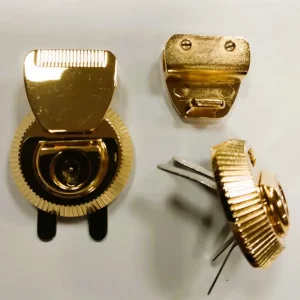 CIERRE BOLSO ZAMAK DORADO Descuento