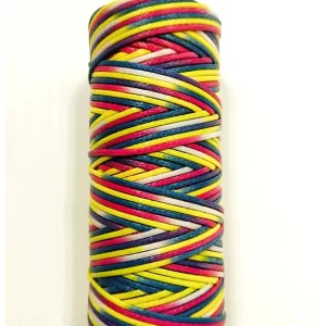 BOBINA HILO ENCERADO MINI 1mm 50mt. multicolor 251. Ordena Ya