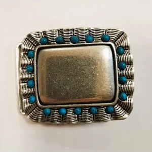 CHAPÓN BOHO TURQUESAS PLATA VIEJA 35mm (COLECCION TREBIA) Compra Hoy