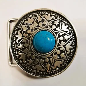 Compra Hoy CHAPÓN CÍRCULO TURQUESA 40mm (COLECCION TREBIA)