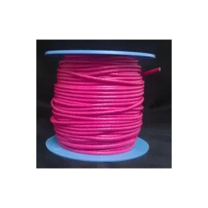 Ordenar Ahora Mismo ROLLO 25MTS. CORDON CUERO NACIONAL 3mm.FUCHSIA