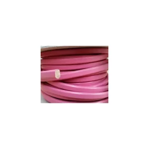 Devolución Gratuita MTS. CORDON CUERO OVALADO 10X6mm.ROSA