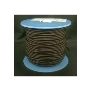 Mayoreo ROLLO 25MTS. CORDON CUERO NACIONAL 2,5mm.MARRON OSCURO