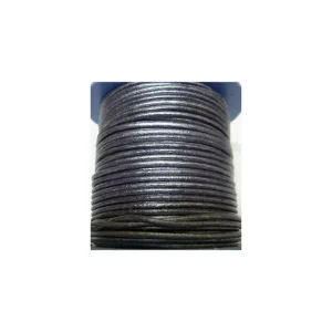 Oferta ROLLO 25MTS. CORDON CUERO NACIONAL 2mm. ESPECIAL.MORADO