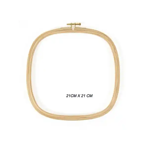 Mejor Precio Bastidor cuadrado para bordar 21cm X 21cm