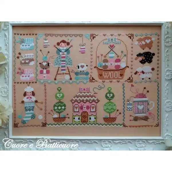 Knitting in Quilt- Esquema de punto de cruz Ordena Ya