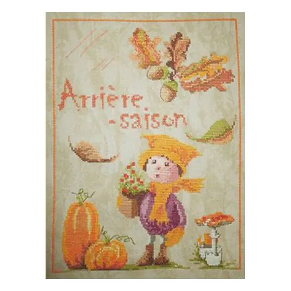 Garantía Incluida Arrière Saison – Esquema de punto de cruz