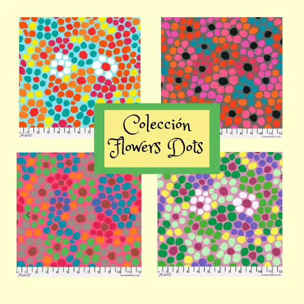 Colección Flowers Dots- Free Spirit Nueva Colección