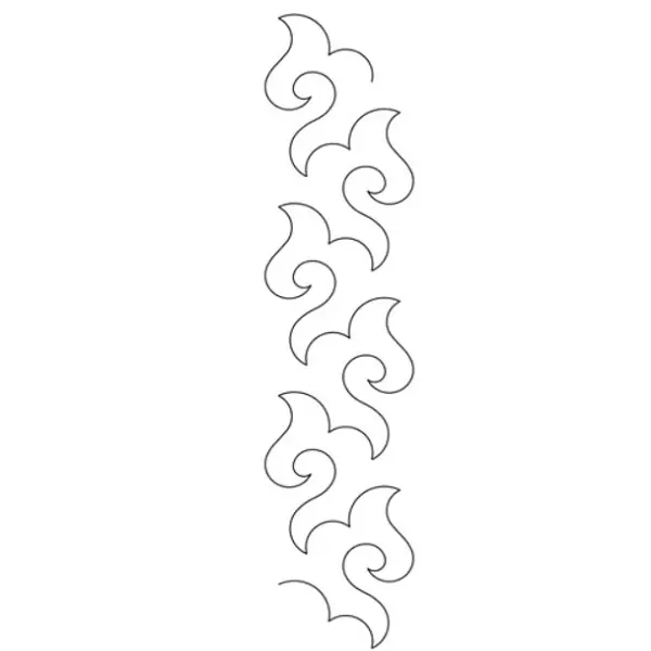 Plantilla de acolchado Happy Times Border 2 1/2″ Compra Ahora