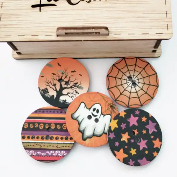 Botón Halloween Envío Exprés