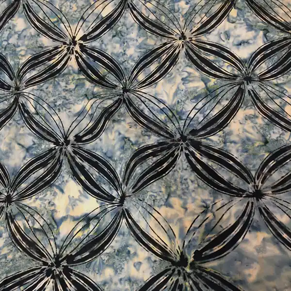 Tela Imbue Batik verde – Marcus Fabrics Nuevo Modelo