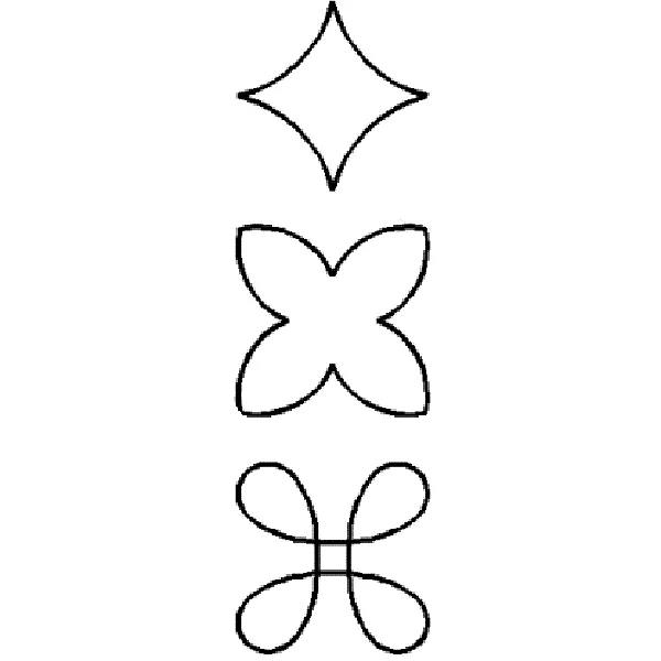 Edición Limitada Plantilla Acolchado Small Fillers 2 ½”