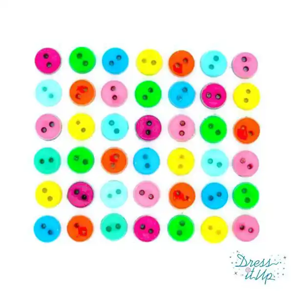 Botones Tiny Tropical – Dress it Up Última Oportunidad