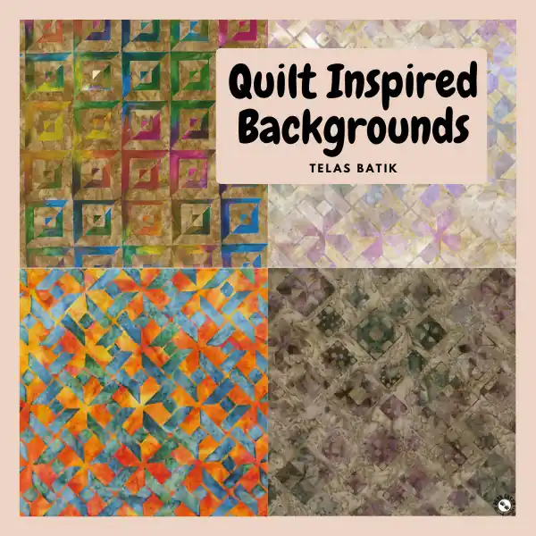 Súper Precio Colección Batik Quilt Inspired Backgrouds – Northcott