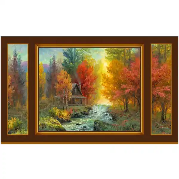 Tendencia Panel Cabin by the Stream – P&B Textiles