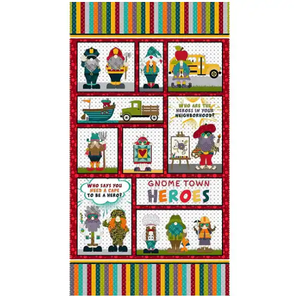 No Te Lo Pierdas Panel Gnomos Héroes de la Ciudad-Gnomes Town Heroes