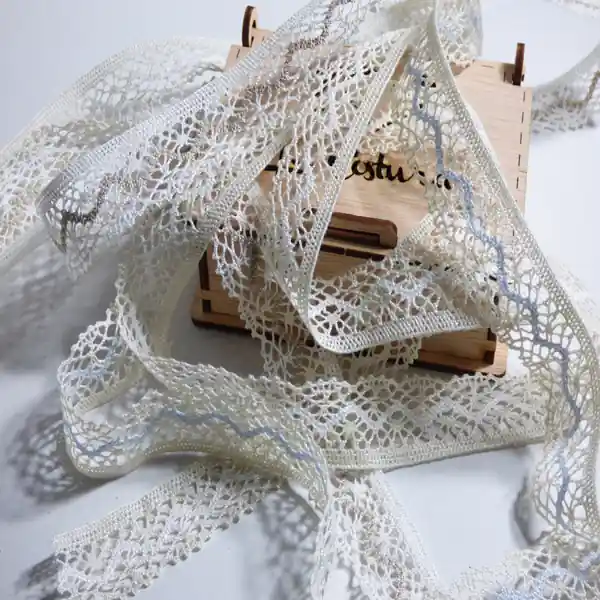 Nuevo Modelo Puntilla bordada ondas