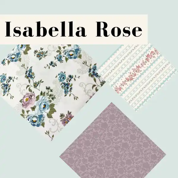 Colección Isabella Rose- Stof Fabrics Pago Seguro