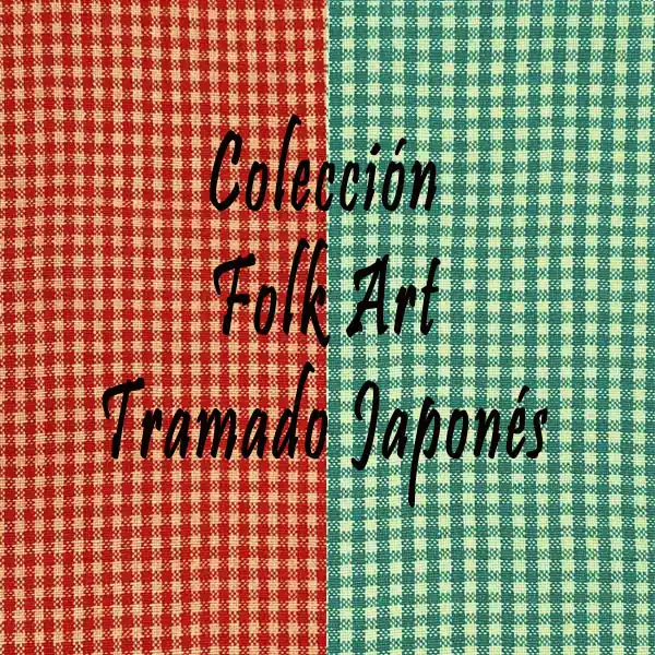 Colección Folk Art Tramado Japonés Precio De Oferta