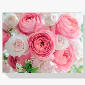 5D Pintura Diamante – Flor y taza de té Edición Limitada