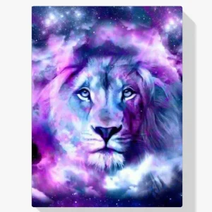 5D Pintura Diamante – León colorido Económico