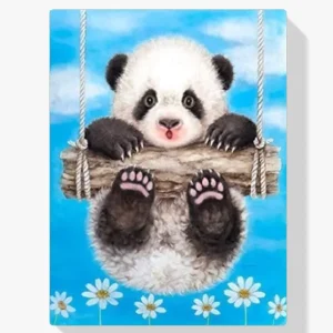 5D Pintura Diamante – Panda colgante Máxima Calidad