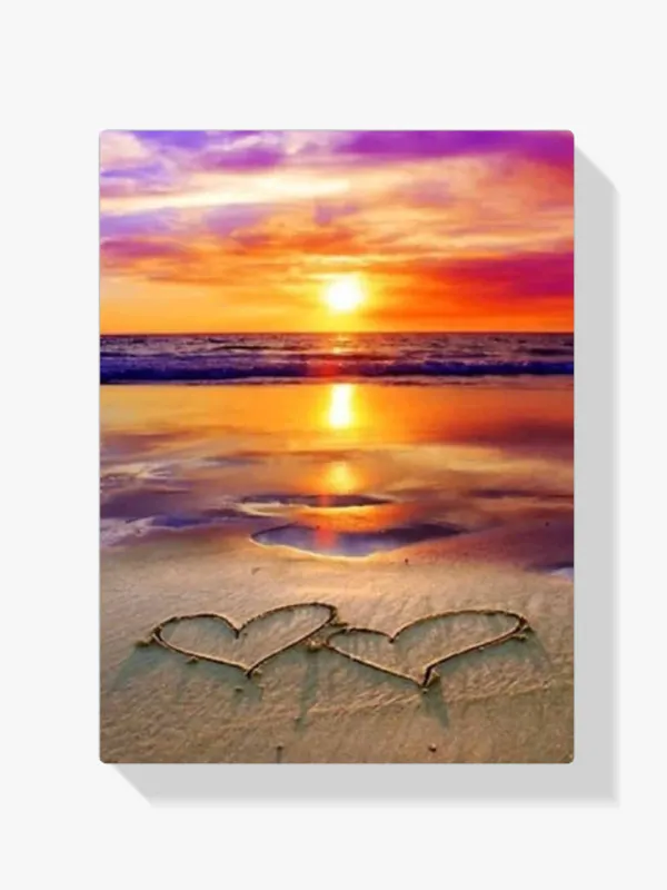 Directo De Fábrica 5D Pintura Diamante – Playa romántica