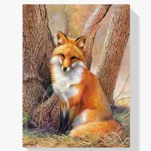 5D Pintura Diamante – Zorro de la jungla Ocasión Especial