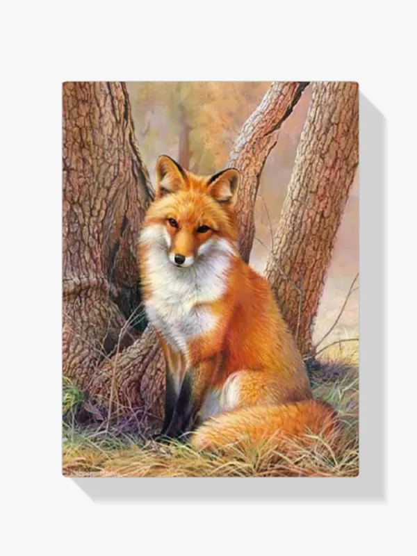 5D Pintura Diamante – Zorro de la jungla Ocasión Especial